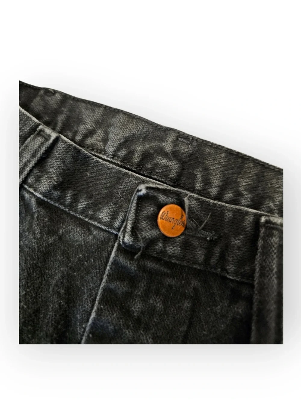 Wrangler 13MWZWK Cowboy Cut Original Fit Black Jeans 31x38 Long Inseam Western